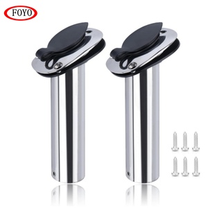 Marine Grade 304 Stainless Steel Flush Mount Fishing Rod Holder