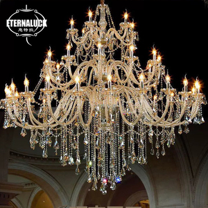 Wholesale Luxury Indoor Hotel Church E14 Crystal Chandelier