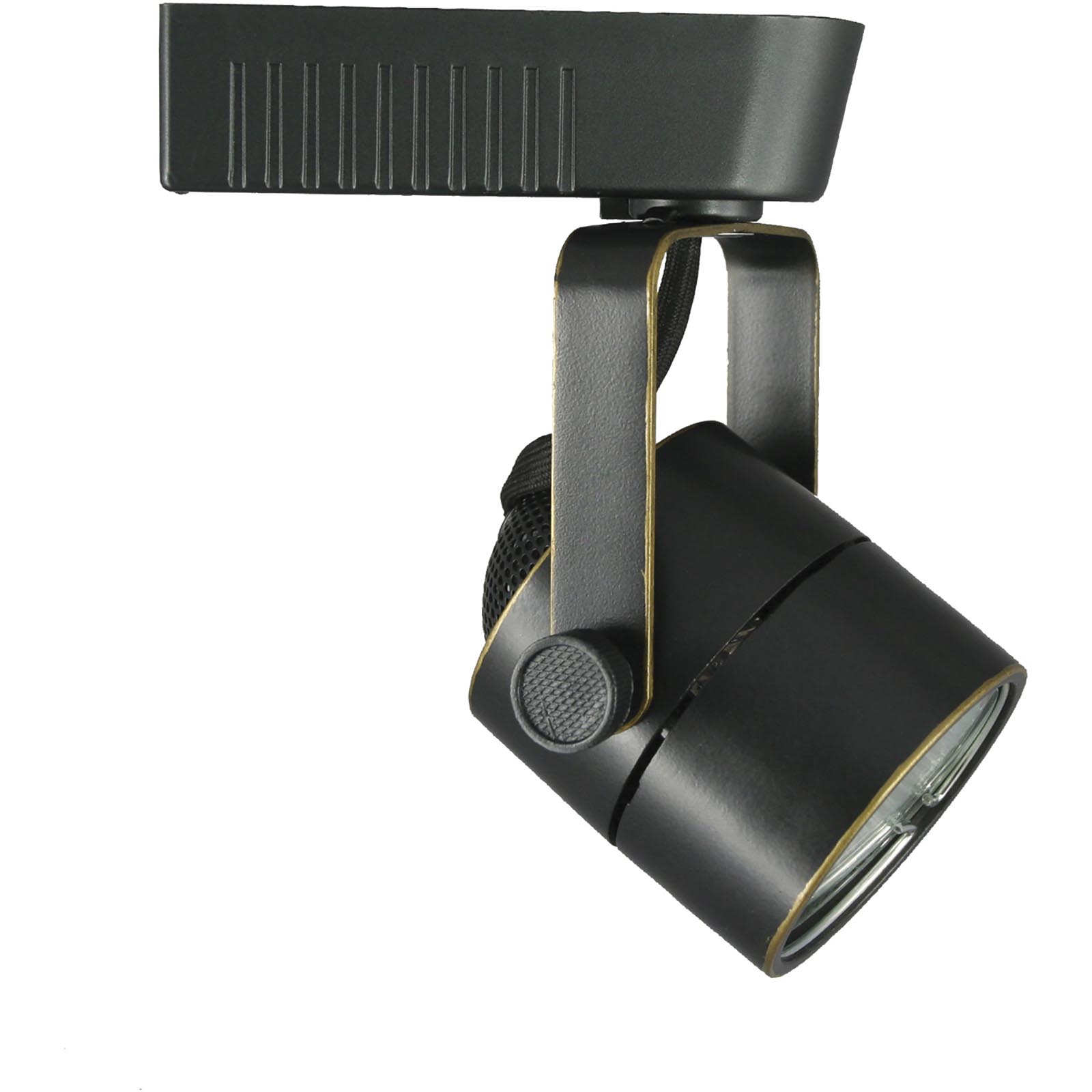 Low Voltage Track Lighting Head with transformer integration