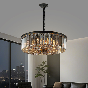 Luxury Modern Black Baking Varnish Chandeliers
