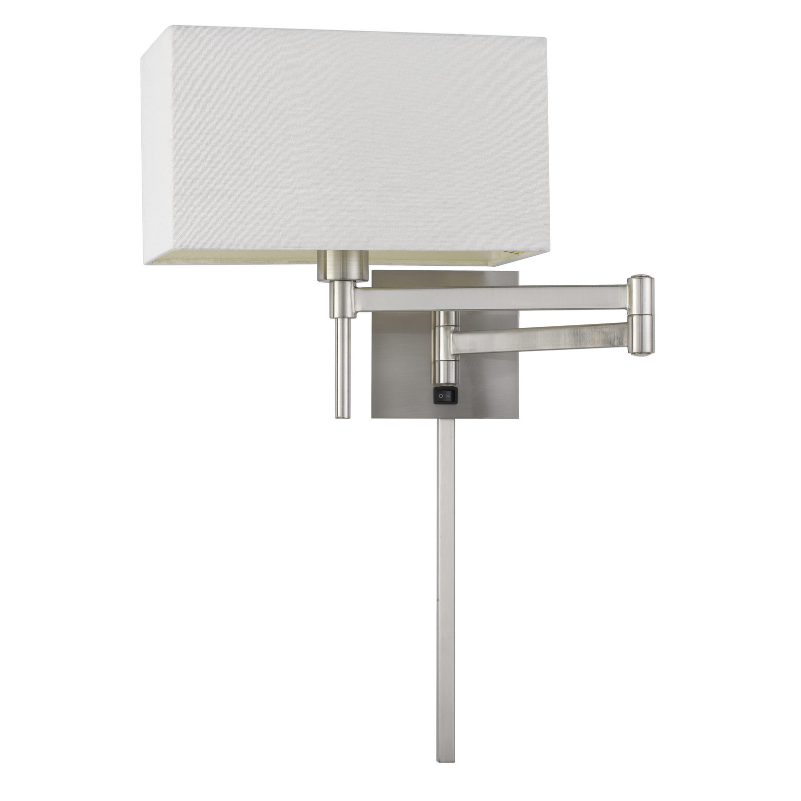 Plug-in Wall Lamp with Swing Arm and USB Port