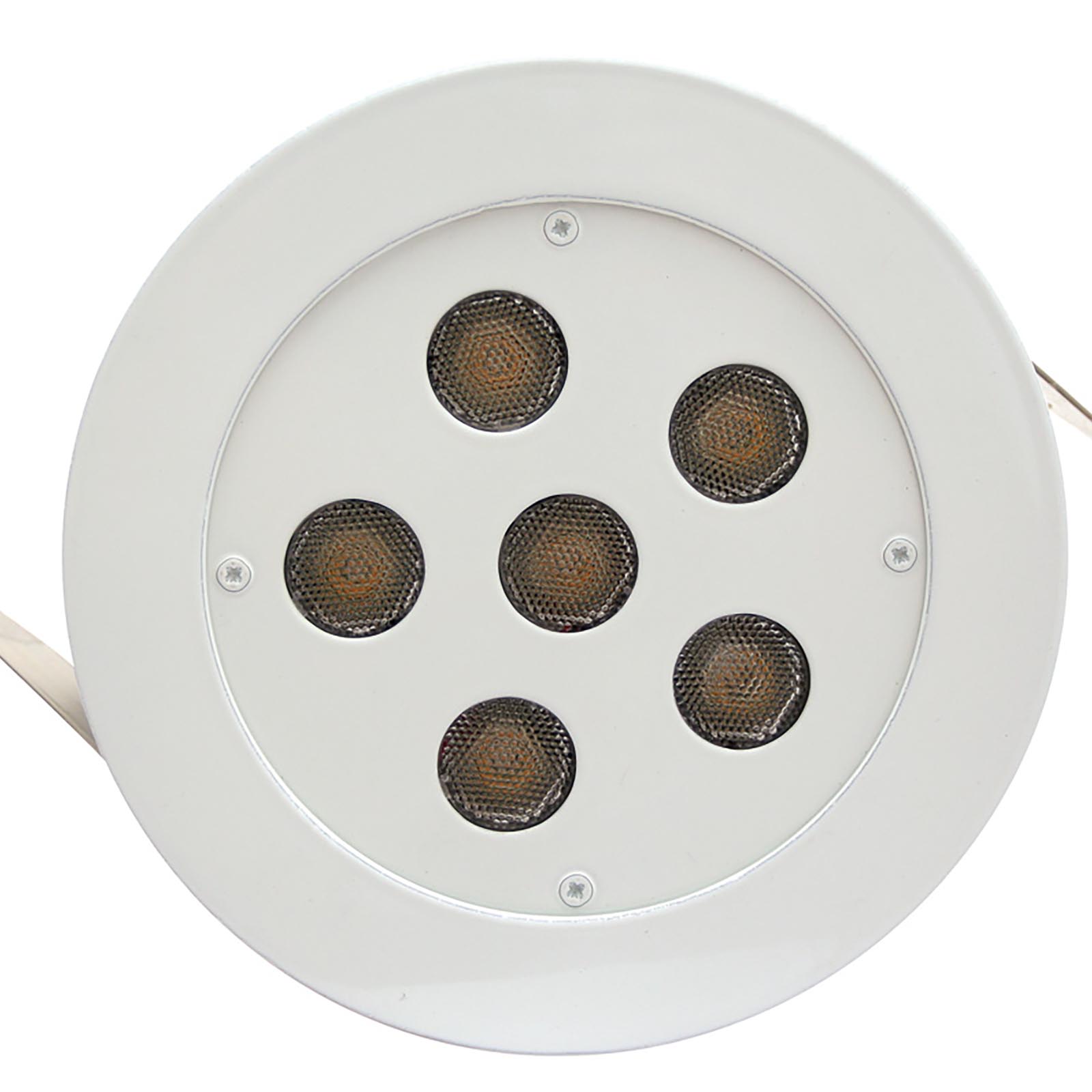 Architectural mini recessed ceiling light head