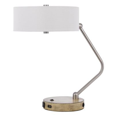 BO-3058DK-BS Satin Nickel Desk Lamp