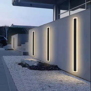 Waterproof Strip Wall Light Highlight Luxury Garden Wall Lights