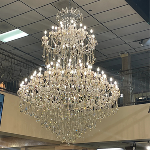 Maria Theresa Black French Empire Modern Retro Large Chandelier