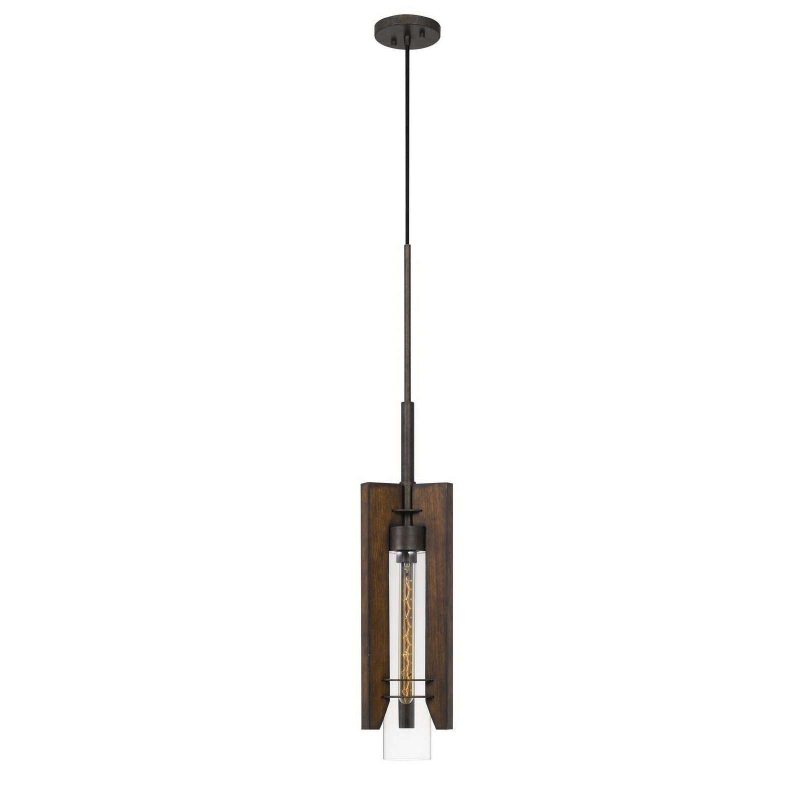 Contemporary architectural pendant light for kitchen islands and counters