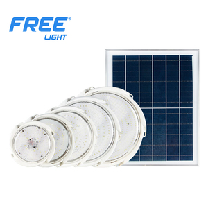 FREE LIGHT New-Style IP65 Solar Ceiling Light-Remote-Controlled LED for Bedroom Balcony & Living Room