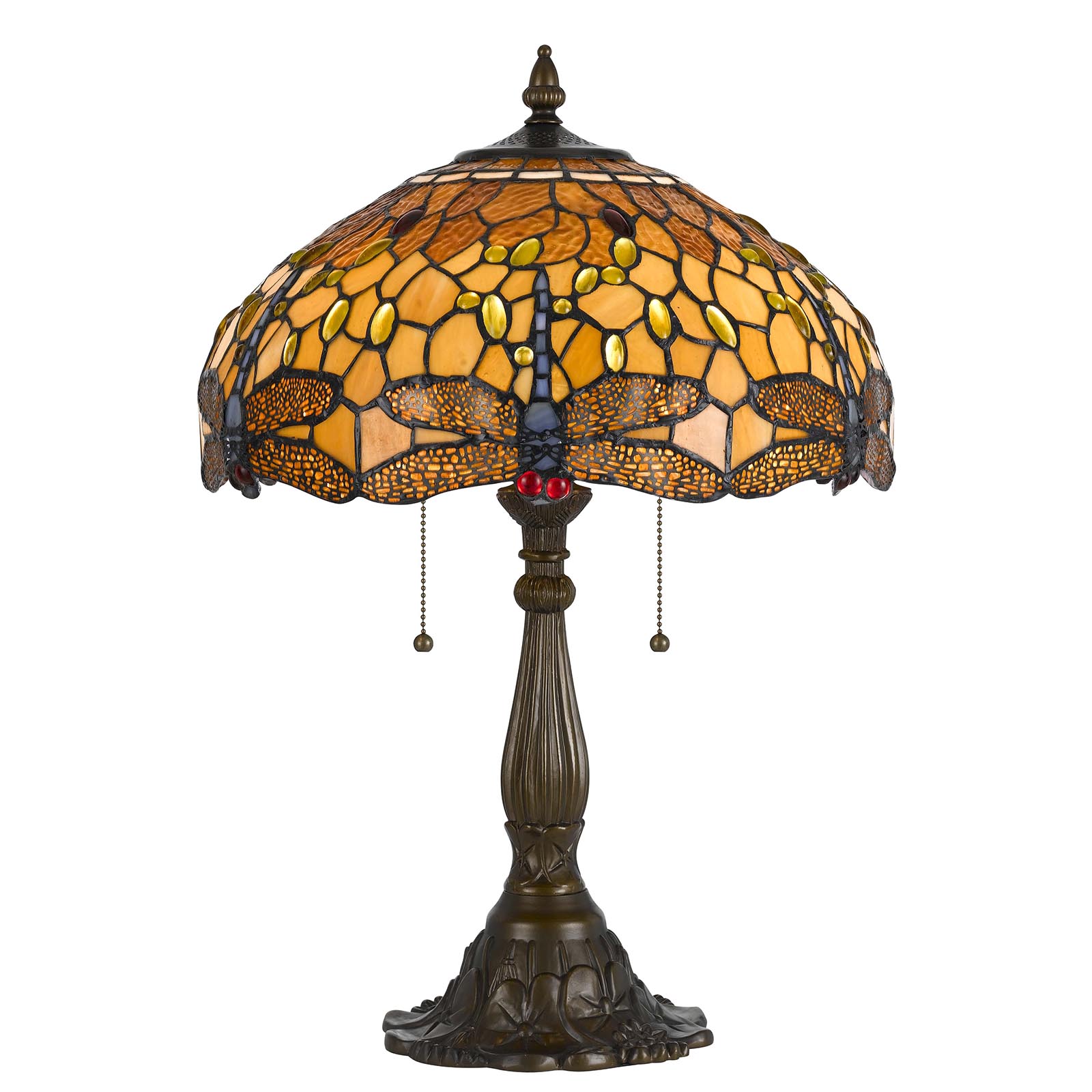 Handcrafted Tiffany Stained Glass Lamp