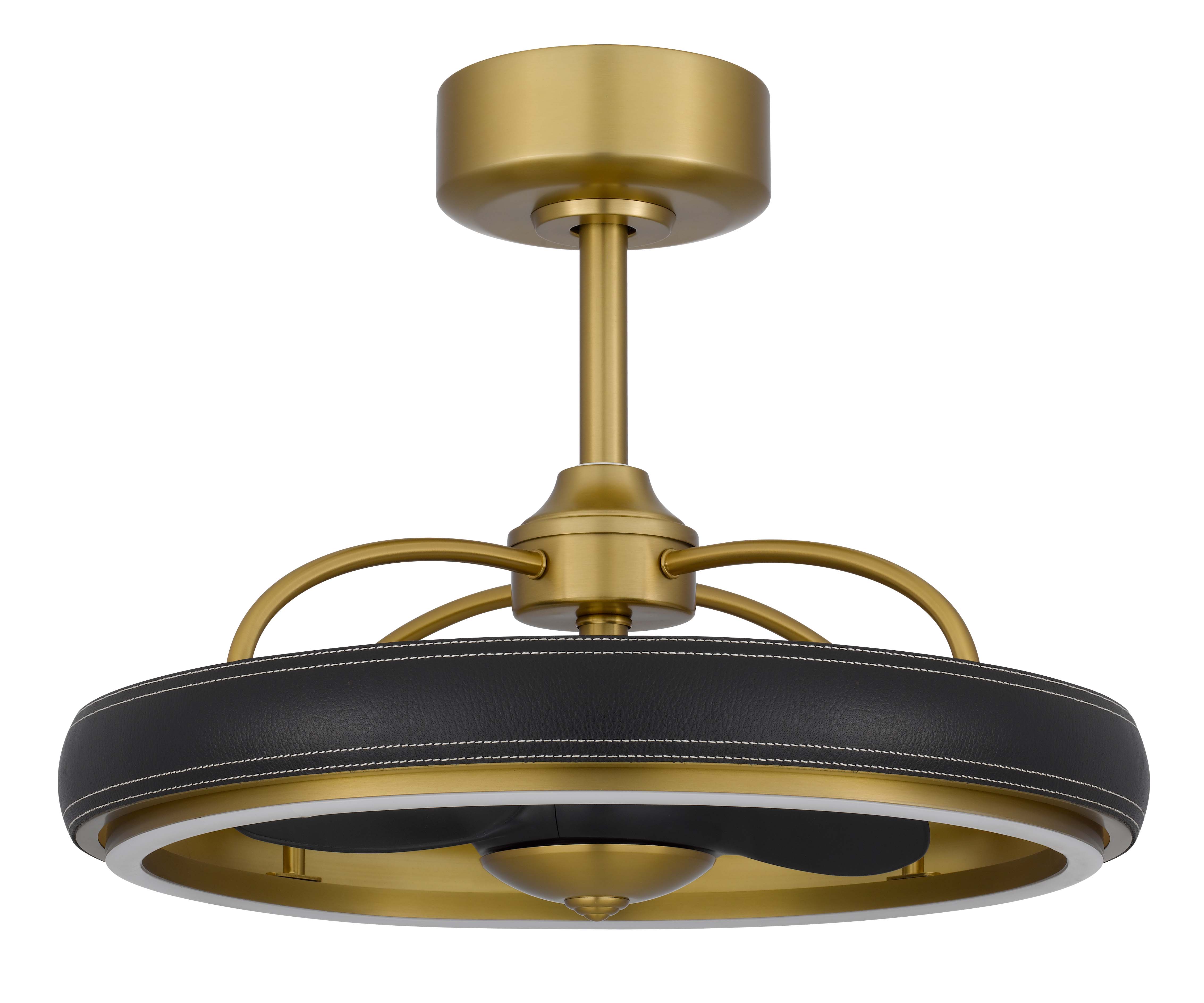 Fandelier dual ceiling fan lighting fixture